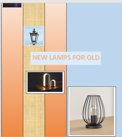 New Lamps for Old